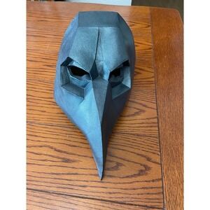 Ghoulish‎ Productions Low Poly Crow Mask Plague Doctor Halloween Cosplay Costume